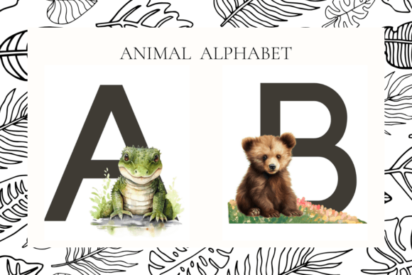 Animal Alphabet: A Playful Twist on Modern Typography