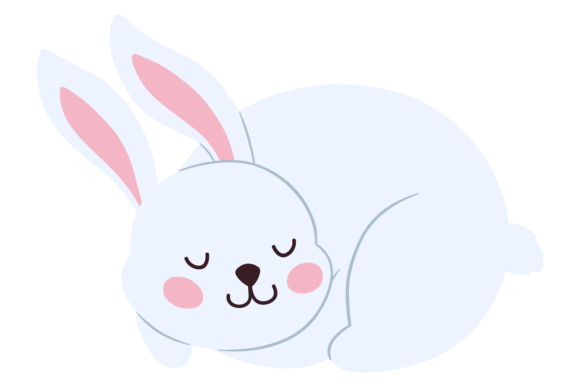 Sleeping Rabbit: Adorable Typography for Whimsical Projects