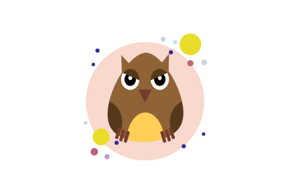 The Easter Animal Owl Character: A Whimsical Design Asset