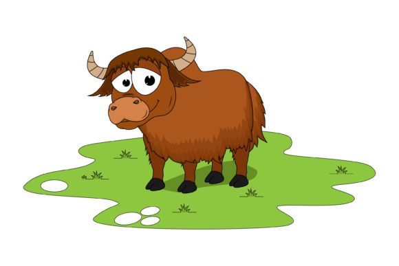 Why the Cute Yak Animal Cartoon Font Captivates Modern Design